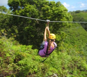 Linsdsey Zip Lining